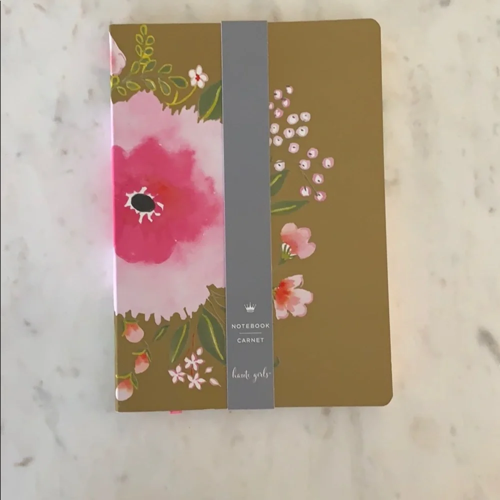 Haute Girls Floral Journal Notebook